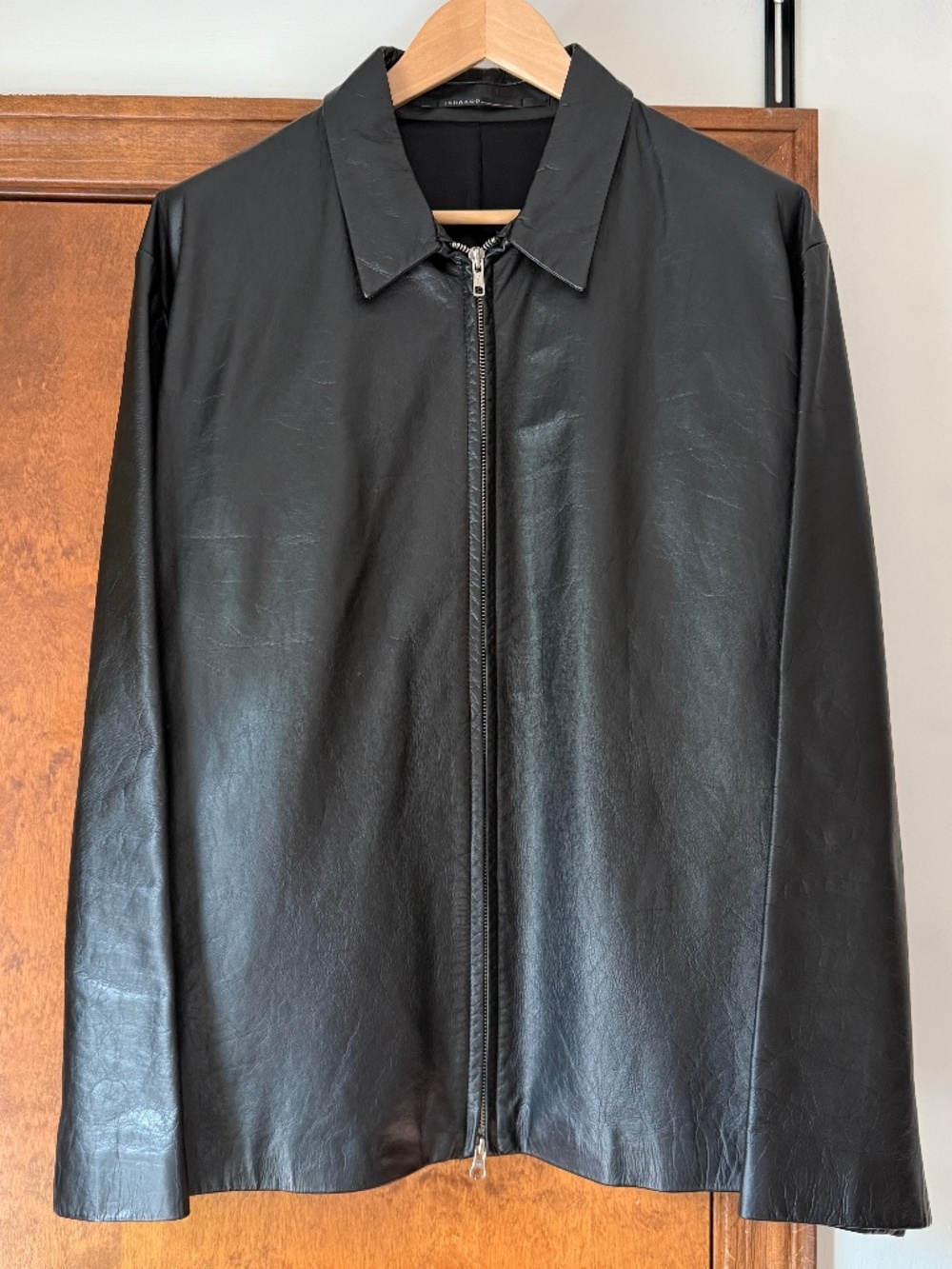 ISDA & Co Men's Genuine Leather Jacket